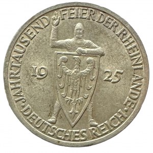 Weimar republic 3 Mark 1925 A 1000 th Year of the Rhineland