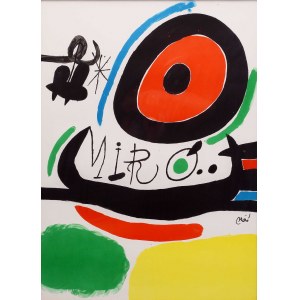 Joan Miro (1893 - 1983), Tres libres, 1970