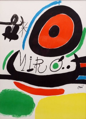 Joan Miro (1893 - 1983), Tres libres, 1970
