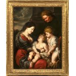 Cornelis Schut (Antwerp 1597-1655 ibid.), Mary and Elisabeth with Jesus and John