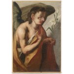 Austrian painter, 18th century, Annunciation, pair of paintings