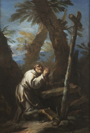 Sebastiano Ricci I (1659-1734 ), Praying Monk