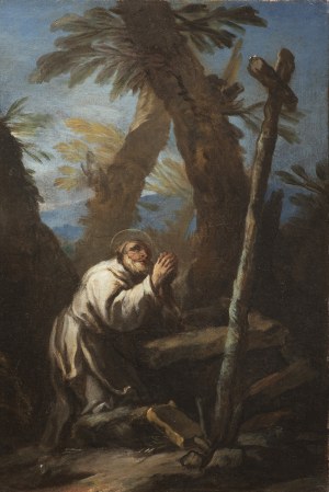 Sebastiano Ricci I (1659-1734 ), Praying Monk