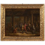 Dutch painter around 1700, Set of Four Paintings Scenes from the Life of Jesus