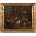 Dutch painter around 1700, Set of Four Paintings Scenes from the Life of Jesus