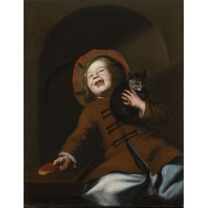 Judith Leyster (1600 / 10-1660) - Attributed, Boy with a Cat