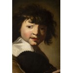 Utrecht Meister 17th century, Portrait of a Boy with a Bird's Nest