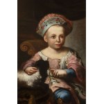 Martin Meytens the Younger (1648-1736) - attributed, Portrait of a Child with a Dog