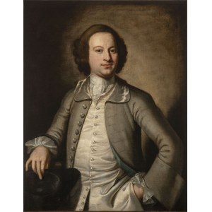 English master 18th century, Portrait of a gentleman