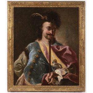 European school 18th century, Man with a Pipe