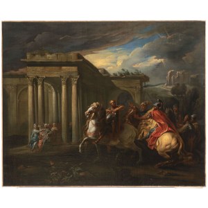 South German master, second half of the 17th century, The return of Jephtha from the Successful Battle