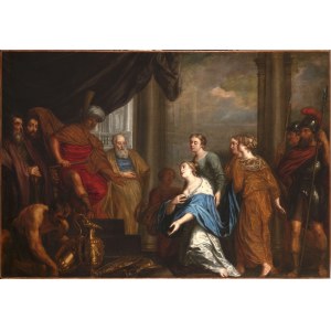Jan (Johann) Boeckhorst (1604/1605-1668), The Queen of Sheba Brings Gifts to King Solomon