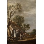 Jan van Goyen (1596-1656) - Attributed, Pair of Village Landscapes