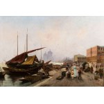 Georg Fischhof (1859-1914), Riva degli Schiavoni in Venice