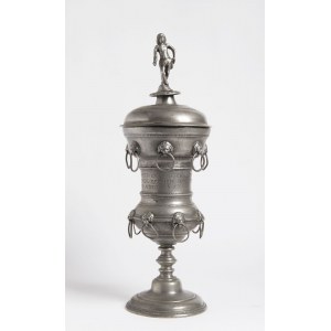 South Germany, dated 1673, Lidded Goblet, South Germany, dated 1673