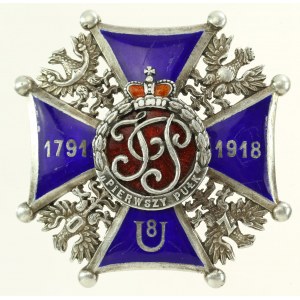 II RP, Odznaka 8 Pułk Ułanów. Knedler (279)