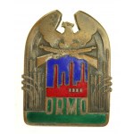 PRL, Odznaka ORMO z legitymacją wz. 1948 (125)