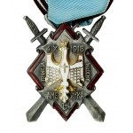 II RP, Odznaka Miecze Hallerowskie 1920. Wykonanie zagraniczne (239)