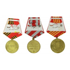 ZSRR, Rosja, zestaw 3 medali (159)