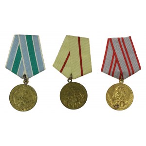 ZSRR, zestaw 3 medali (164)