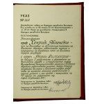 Bułgaria, ZŁOTO, Order Georgi Dimitrowa z nadaniem dla Polaka (981)