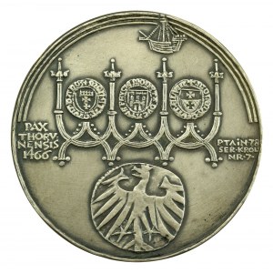 PRL, STRIEBORNÁ medaila, kráľovská séria - Kazimierz Jagiellończyk (984)