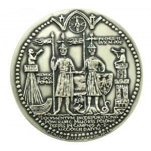 PRL, Medal SREBRO, seria królewska - Przemysław II (987)