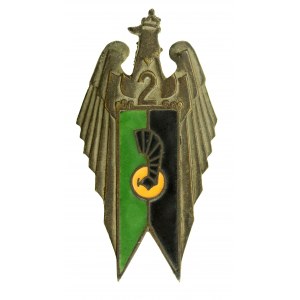 PSZnZ, Odznaka 2 Pułku Artylerii Motorowej z legitymacją (992)