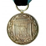 Srebrny Medal Zasłużonym na polu chwały I Wersja, Grabski (170)