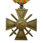 Francja, Krzyż Wojenny (Croix de Guerre) 1939 z palmą (203)
