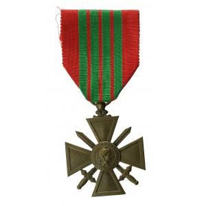 Francúzsko, Vojnový kríž (Croix de Guerre) 1939 (204)