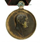 Rusko, medaila k stému výročiu bitky pri Borodine 1812-1912, originálna stuha (191)