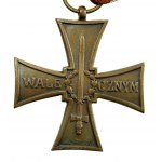Krzyż Walecznych 1944 - wykonanie moskiewskie (186)