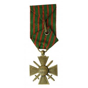 Francja, Krzyż Wojenny (Croix de Guerre) 1914-1918 (175)