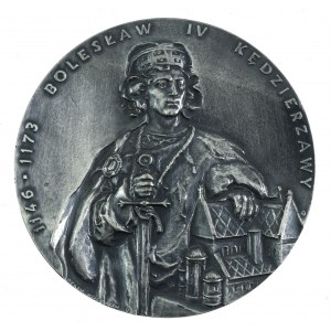 Medal PTAiN seria królewska - Bolesław Kędzierzawy (935)