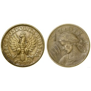 Poland, 1 zloty, 1925, London