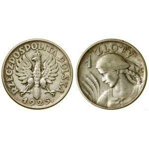 Polska, 1 złoty, 1925, Londyn