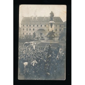 Warszawa Pomnik Mickiewicza, manifestacja 1905 r. (97)