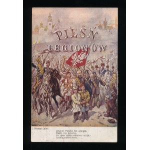 Pieśń Legionów - Patriotyczna. Pieczęć. (621)