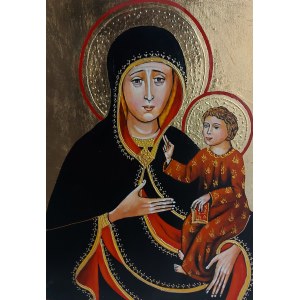 Patrycja Marczewska, Písemná ikona Panny Marie z Koźle s dítětem,