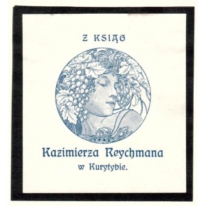 [Kazimierz REYCHMAN]. Z knih Kazimíra Reychmana v Curitibě.