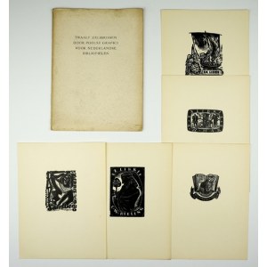 TWAALF Exlibrissen Door Poolse Grafici Voor Nederlandse Bibliofielen. Amsterdam 1949. Uitgegeven Door C. W. Bieling....