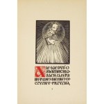 J. Słowacki - My Testament. 1927. with woodcuts by S. Jakubowski.