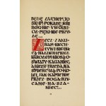 J. Słowacki - My Testament. 1927. with woodcuts by S. Jakubowski.