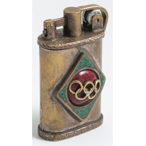 COMMEMORATIVE LIGHTER, BERLIN OLYMPIC GAMES, 1936