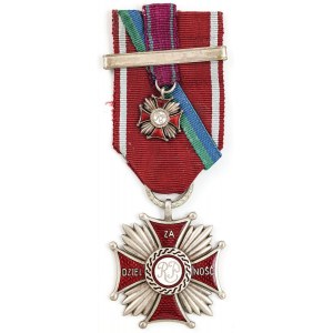 CROSS OF MERIT FOR DIGNITY, Zygmunt Olszewski, Warsaw, Poland
