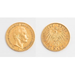 20 MAREK, Niemcy, Wilhelm II 1891 A