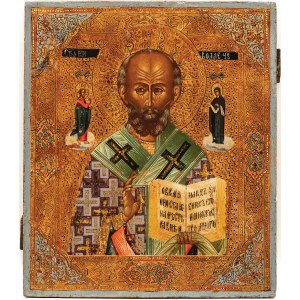 IKON, HEILIGER MICHAEL DER WUNDERBARE, Russland, nach 1870