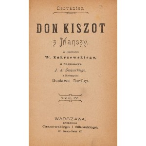 CERVANTES, DON KISZOT Z MANSZY
