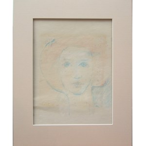 Jerzy Buczkowski(1931-2005),Portret kobiety,1975